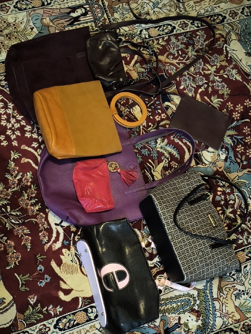 7 Purse lot